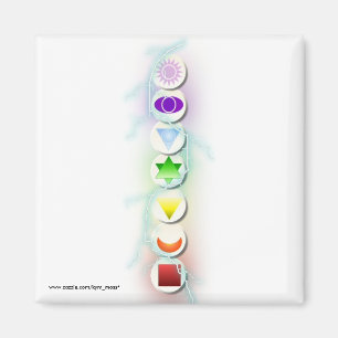 Chakra Symbols Magnet