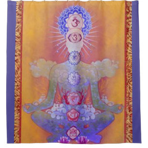 CHAKRA SYSTEM shower curtain