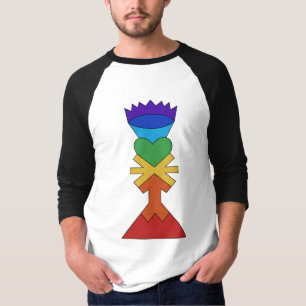 Chakra Tower Raglan Tee