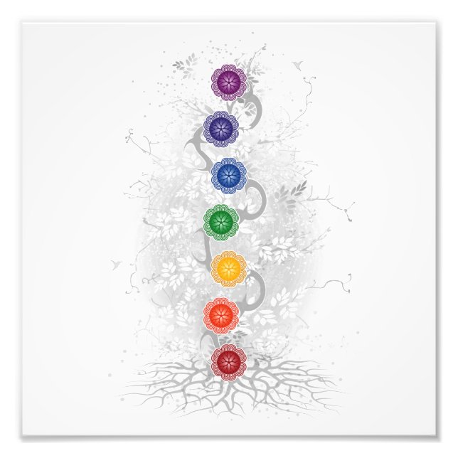 Chakra Tree Poster (Front)