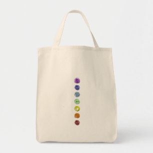Chakra Wheels Tote Bag