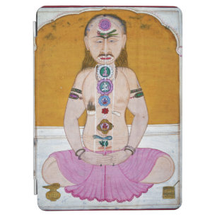 Chakra Yoga Illustration for Meditation iPad Air Cover