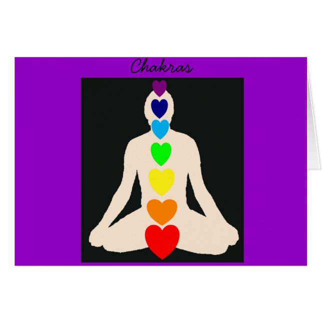 Chakra Yoga Lotus Position Gifts (Front Horizontal)