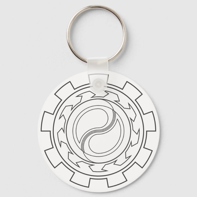 Chakrams Key Ring (Front)