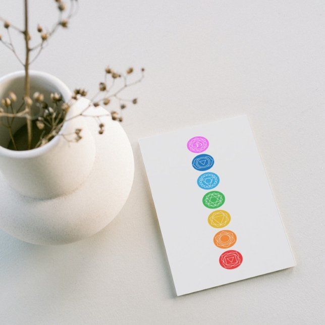Chakras Meditation Business Card (Creator Uploaded)
