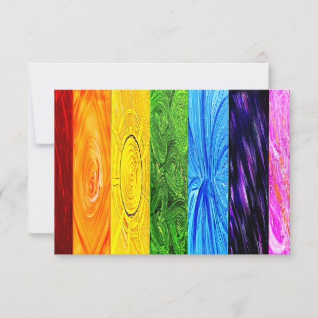 Chakras RSVP Card (Front)