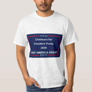 Chaldeans For President Trump 2020 Man T-Shirt