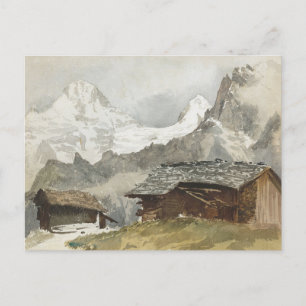 Chalets, Breithorn, Murren by John Singer Sargent Postcard