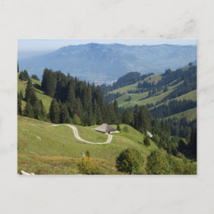 Chalets in Switzerland Postcard