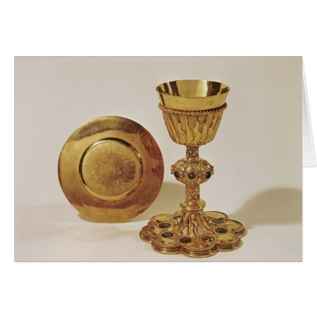 Chalice and paten (Front Horizontal)