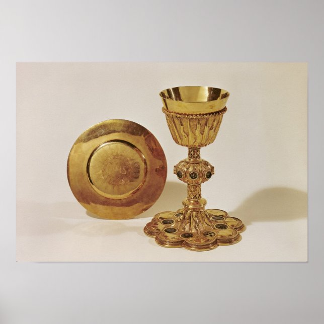 Chalice and paten poster (Front)