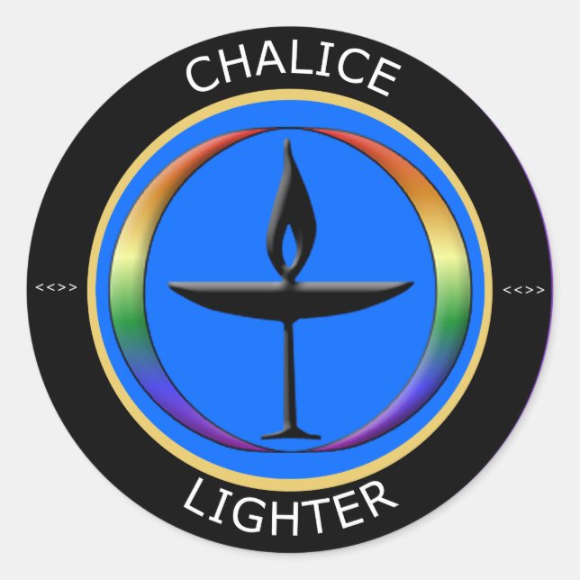 Chalice Lighter Classic Round Sticker (Front)
