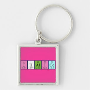 Chalice periodic table name keyring