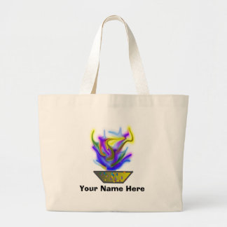 Chalice Symbol for Peace Large Tote Bag