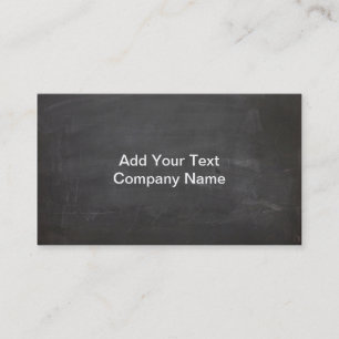Chalk Board Business Card
