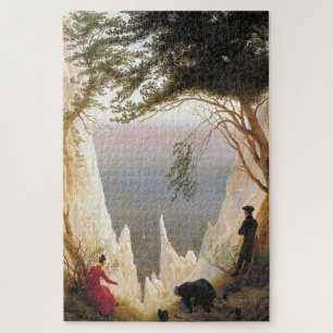 Chalk Cliffs on Rügen: A Romantic Landscape Jigsaw Puzzle