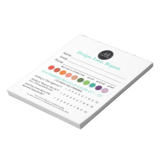 Chalk Couture Enter to Win Drawing Slip Notepad