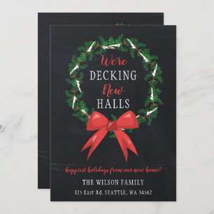 Chalk Decking The New Halls Moving Announcement