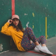 Chalk Heart Leggings – Cute