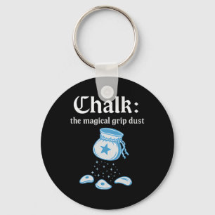 Chalk Magical Grip Dust Wizard Climbing Artwork Key Ring