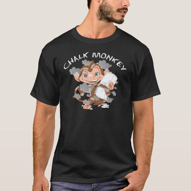 "Chalk Monkey" Fitness Tee (Front)