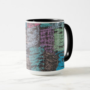 Chalk on the sidewalk  mug
