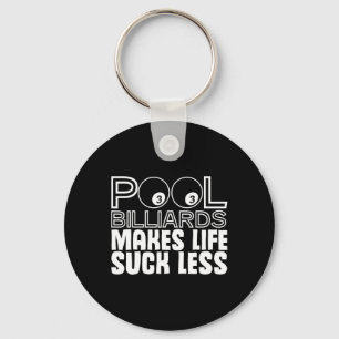 Chalk Rack Eight-ball Bar Table Billiards Snooker Key Ring