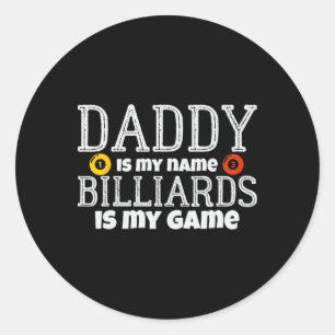 Chalk Stick Cueist Table Rack Snooker Billiards Po Classic Round Sticker