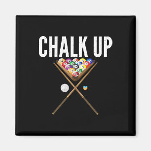 Chalk Up Pool Billiards Magnet