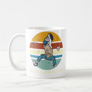 Chalk Up Wall Climbing Bouldering Coffee Mug