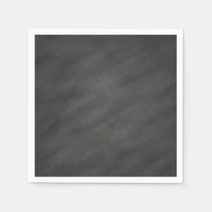 Chalkboard Background Grey Black Chalk Board Blank Napkin