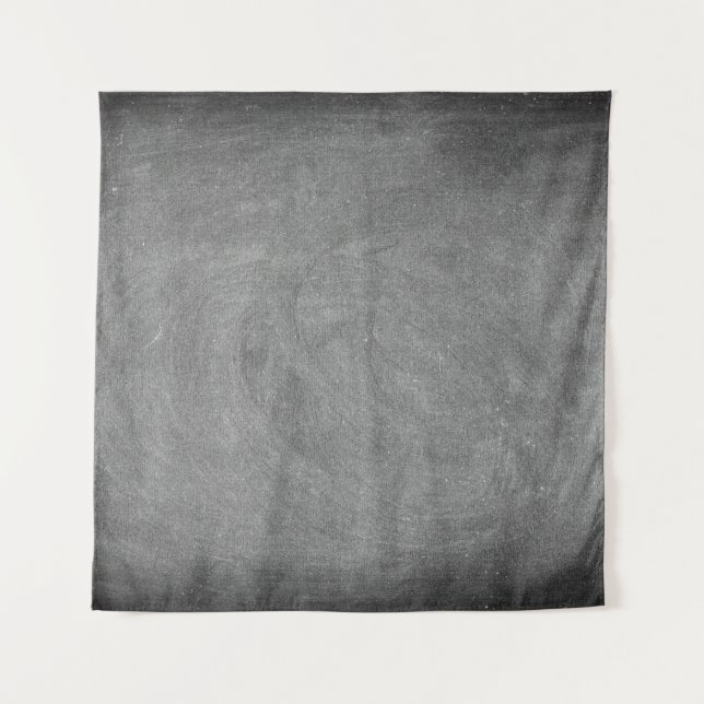 Chalkboard background texture tapestry (Front)