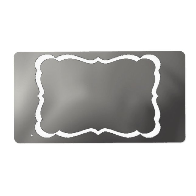 Chalkboard Backing for Labels.... (Front)