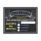CHALKBOARD Bar Mitzvah Invitation Reply Card