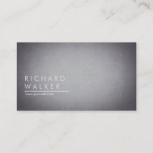 Chalkboard Black board Professional Modern Elegant Business Card