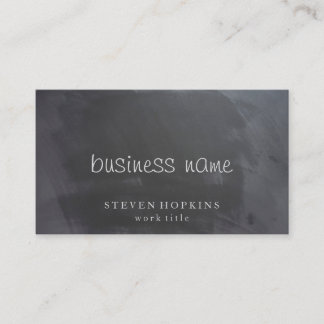 Chalkboard Business Card