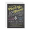 Chalkboard Couples Wedding Shower Invitation