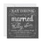 Chalkboard Couples Wedding Shower Invitations