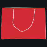 Chalkboard Deep Christmas Red Large Gift Bag<br><div class="desc">Here we have a lovely deep Christmas red coloured gift bag. This gift bag is available in multiple sizes and is a match to wrapping papers,  tissue papers,  and ribbon. This is sure to make a perfect addition to your gifts for any season.</div>