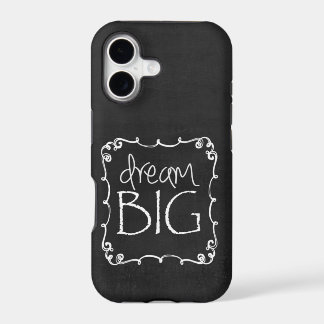 Chalkboard Design DREAM BIG Custom iPhone 5 S Case