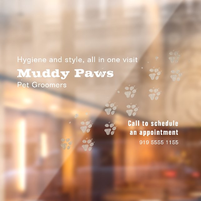 Chalkboard Dog Grooming Services (Sheet 2)