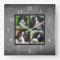 Chalkboard Family custom photo collage