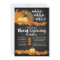 Chalkboard Gobble Turkey Thanksgiving Invitation