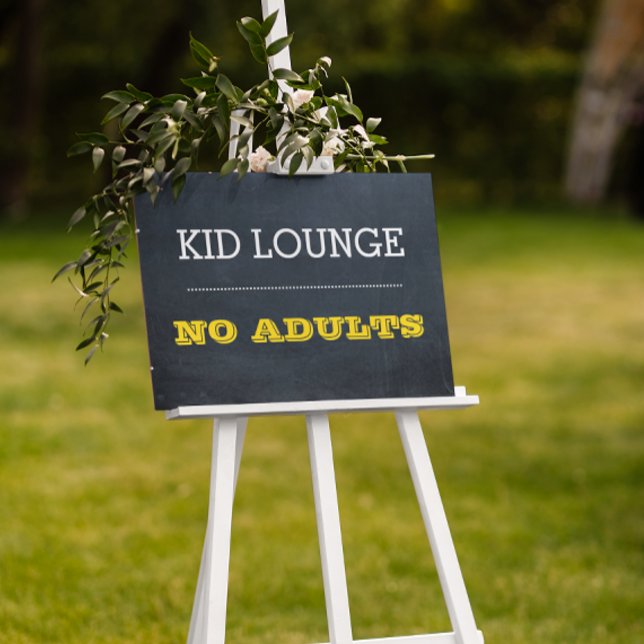 Chalkboard Gold Event Sign (Creator Uploaded)