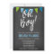 Chalkboard Green Blue Bunting Boy Baby Shower