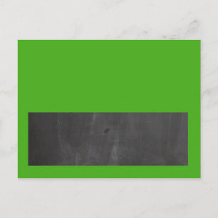 Chalkboard Green Wedding Writable Place Card