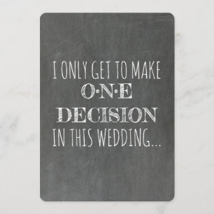 Chalkboard GROOMSMAN BEST MAN Funny Proposal Invitation