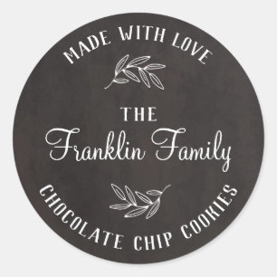 Chalkboard Label with Elegant Greenery Gift