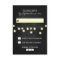 chalkboard lights wedding RSVP cards