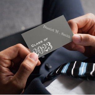 Chalkboard look  2023  -  graduation name card
